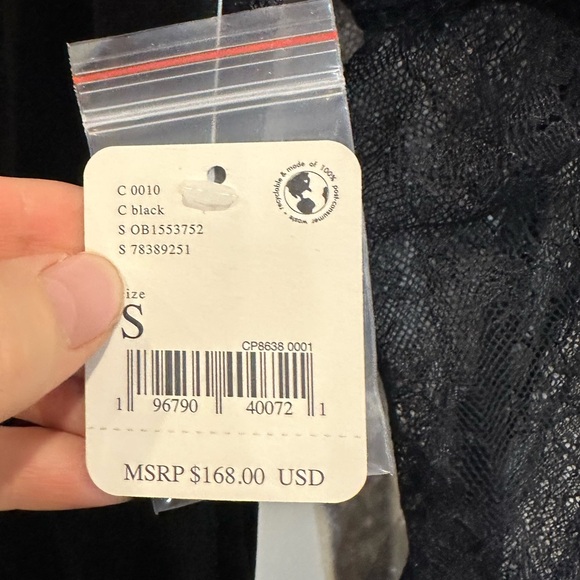 Free People Velvet Mini Dress - Picture 4 of 4